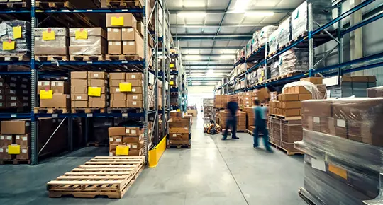 Warehouse storage and distribution and logistics companies